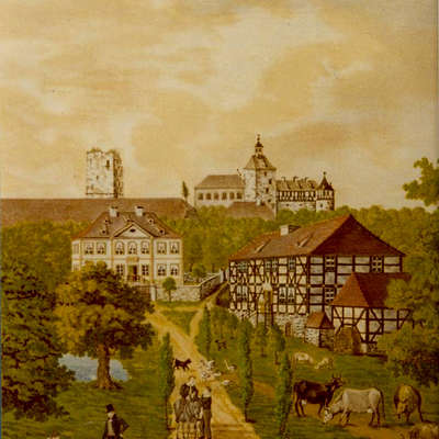 Bild vergrößern: Burg-Wohldenberg-Gemälde-2