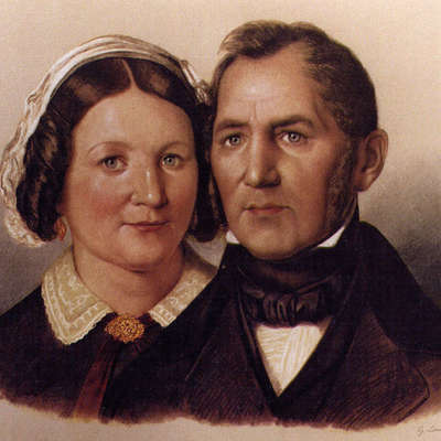 Bild vergrößern: Georg-Ludwig-Friedich-Laves-mit-seiner-Frau-Wilhelmine_Anfang_19.Jh